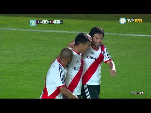 Gol de Teo Gutiérrez. San Lorenzo 1 - River 2 | TPD2014 - Fecha 5