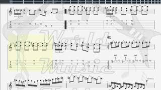 In Flames   World Of Promises GUITAR 1 TAB
