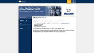 Registering for a BCeID and Accessing the StudentTranscripts Service