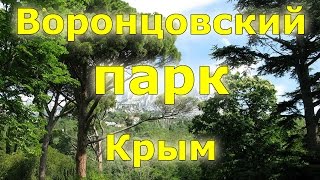 preview picture of video 'Vorontsov Park, Alupka, Crimea ( Воронцовский парк )'