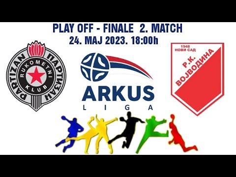 HANDBALL FINALE 2023 RK PARTIZAN BEOGRAD RK VOJVODINA NOVI SAD 2  MATCH