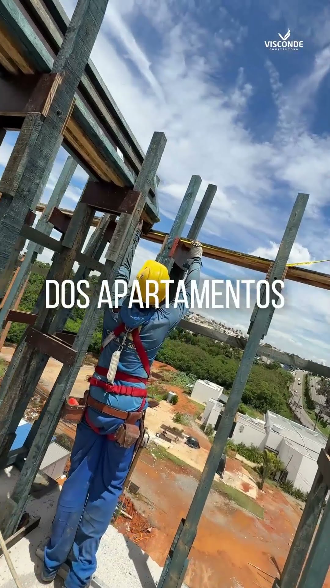Acompanhamento das obras no Botânica Visconde em Indaiatuba #viscondeconstrutora #obra