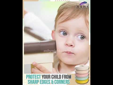 Baby Proofing Corner Safety Strip, Foam Corner Protector 2 mtr Strip