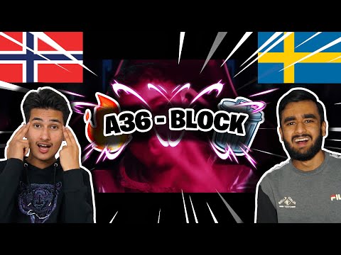 Norwegians React To (Swedish Rap) Reacting Til A36 – Block (Officiell Musikvideo)