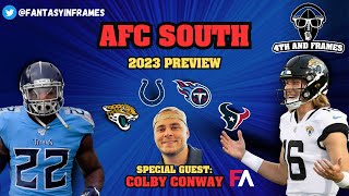 Breaking Down the AFC South: 2023 Divisional Preview w/ Colby Conway