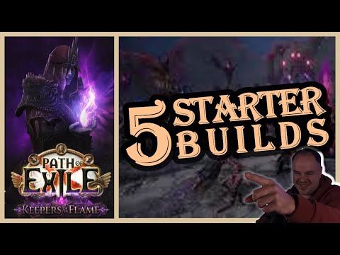My TOP 5 League Starter 5 recommendations for PoE 3.27 🔥 Keepers of the Flame 🔥 Have fun!
