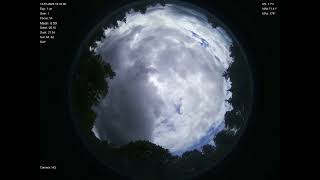 2026-07-13 All sky camera capture from Poiana Rusca Mountains, Romania