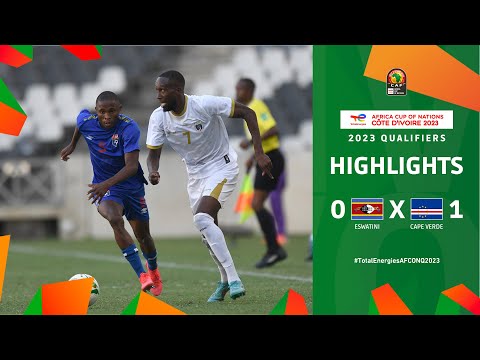 Eswatini 🆚 Cape Verde | Highlights - #TotalEnergiesAFCONQ2023 - MD4 Group B
