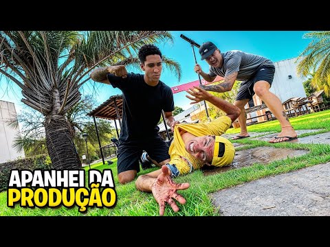 APANHEI DA PRODUÇÃO DOS ROSA *Me machuquei muito ?