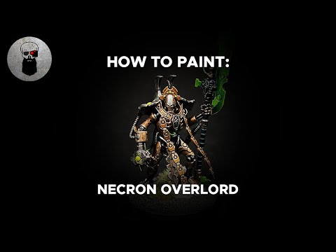 Contrast+ How to Paint: Necron Overlord