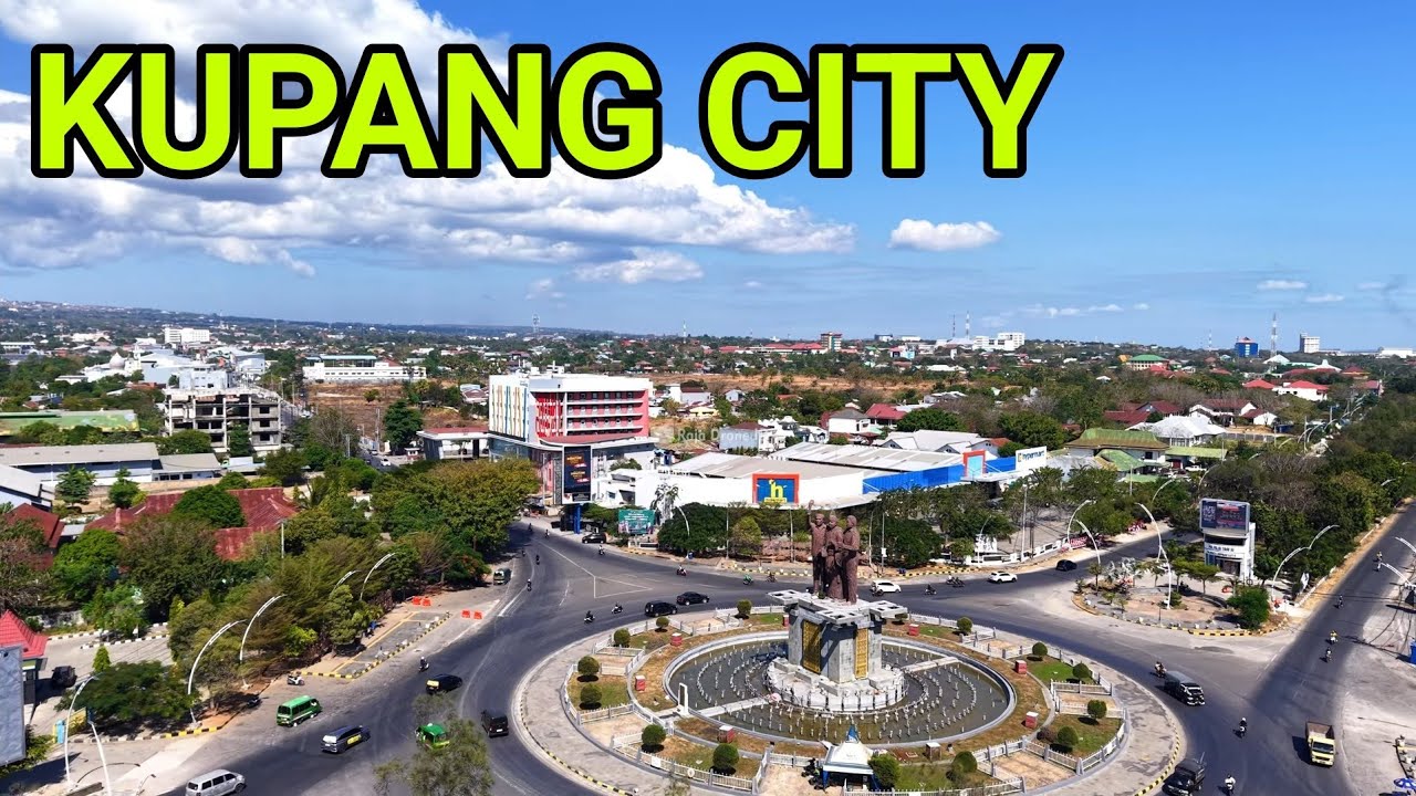 Kupang City Indonesia by Drone