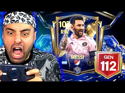 112 GEN ? EXACTLY 6 TOTY RELEASED! 2 BILLION 😱 EA FC MOBILE 25 PACK OPENING!