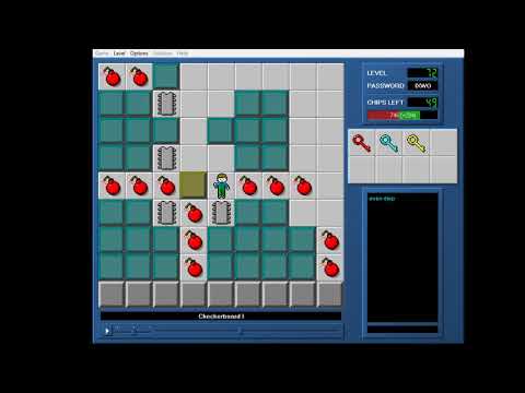 CCLP2 level 72 solution - 452 seconds