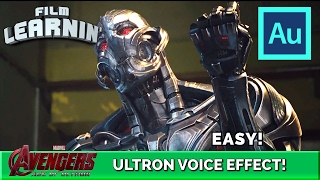 Ultron Voice Effect Adobe Audition Tutorial! | Film Learnin