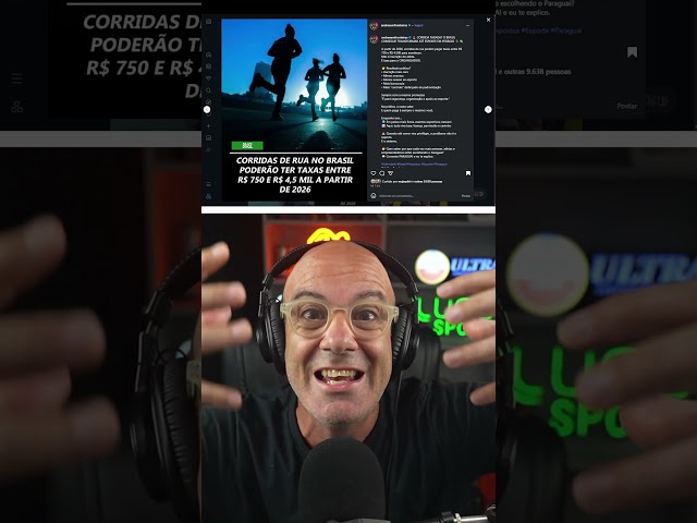 Fake News sobre corrida!