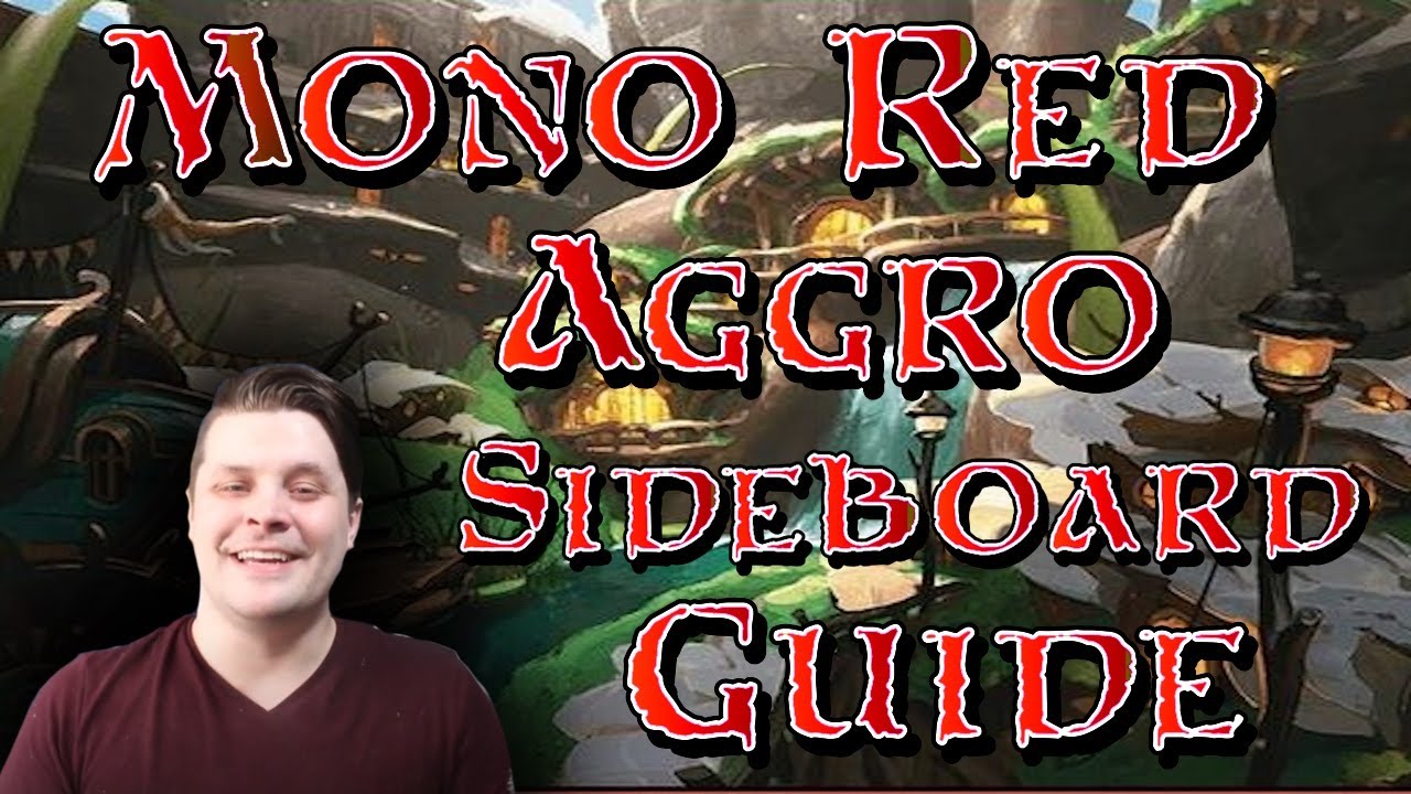 [PIONEER] Mono Red Aggro | Sideboard Guide