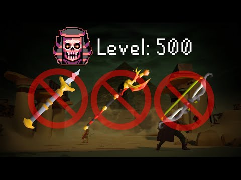 500 ToA without a Keris, Shadow, or Tbow
