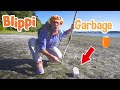 Blippi Learns About Recycling Hiking Beach Clean Up Blippi Educational Videos For Kids