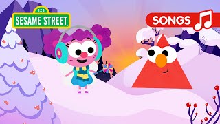 Sesame Street: I Spy Triangle Song with Elmo and Abby | Animated Video