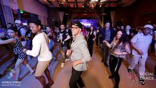 Fadi &amp; Falco &quot;Oye Como Va&quot; animation | 5th World Stars Salsa Festival (Albena, Bulgaria)