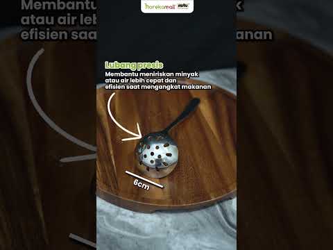Sendok Saring Kuah Mie Bakso Iron Colander | Mutu MLP-209 on Youtube