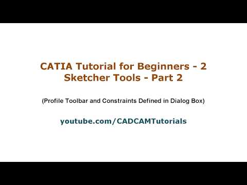 CATIA Tutorials for Beginners 1