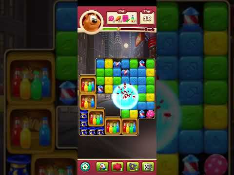 Toon blast Level 2674 1 boxing glove 3 stars