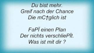 19512 Pur - Du Bist Mehr Lyrics