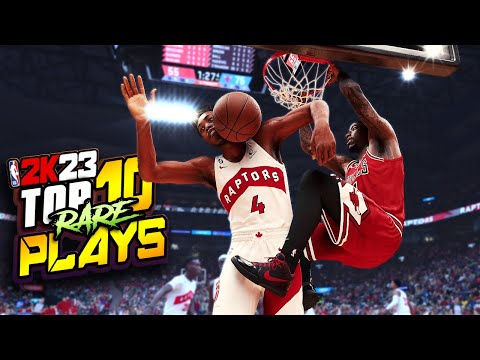 TOP 10 Extremely RARE & DIFFICULT Plays Of The Week! #5 - 2K23 Highlights & Funny Moments