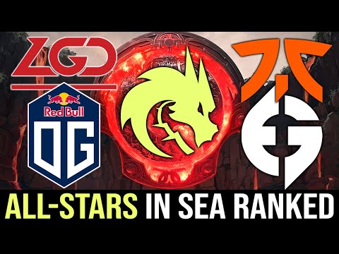 ALL-STARS 10791 avg MMR in SEA — 10 PROS in one game