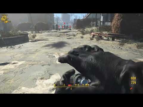 Fallout 4 Modded, Zombie World gameplay pt71  Testing new Spawns