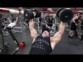 Chest Training 10 DaysOut From Vancouver Pro 2018