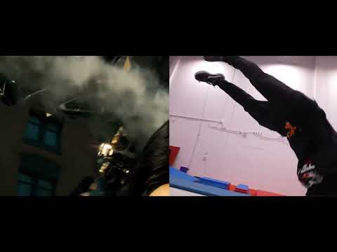 Behind the Scene Transformers - Transformers Stunts in Real Life (Parkour) 1#transformers #shorts