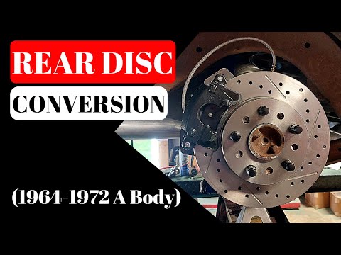 1971 Cutlass Rear DIsc Brake Conversion (1964-1972 A Body)