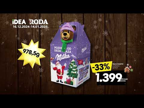 IDEA i RODA | Novogodišnji paketići 16.12.2024- 14.01.2025.