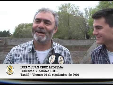 16-09-16 - Luis y Juan Cruz Ledesma - Ledesma y Arana S.R.L. - Tandil