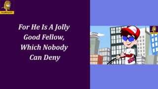 Kids Party With Jolly Good Fellow | Animated Nursery Rhymes Cartoons With Lyrics By ItsyBitsyTV