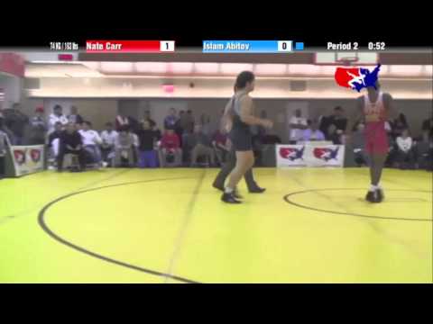 FS 74 KG - R16 - Nate Carr Jr. (Cyclone) vs. Islam Abitov (Brooklyn)