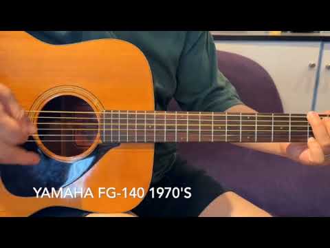Yamaha FG-140 1970's image 11