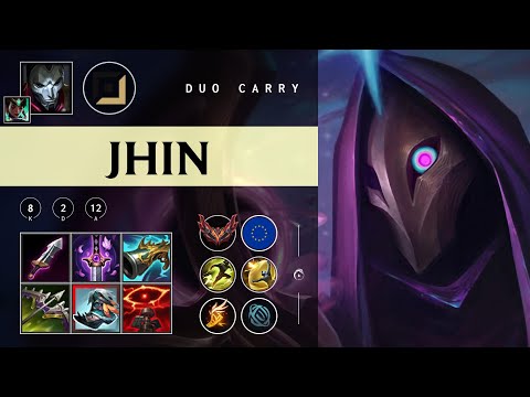 Jhin ADC vs Draven - EUW Grandmaster Patch 25.24
