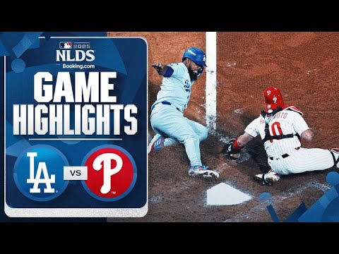 Dodgers vs. Phillies NL Divisional Series Game 2 Highlights (10/6/25) | MLB Highlights