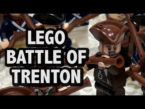 LEGO Battle of Trenton | American Revolutionary War 1776