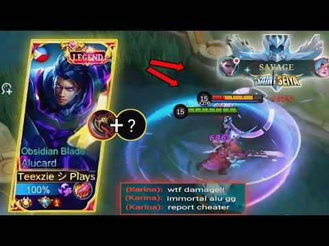 This is How to Easily Counter Karina Using Alucard! | The Secret Item to Victory! | MLBB