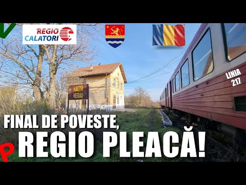 Fara trenuri | Linia 217 Lovrin-Nerau si ultima saptamana cu Regio Calatori