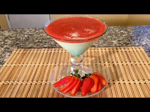 How To Make Panna Cotta-Italian Pudding Dessert-Food Recipes