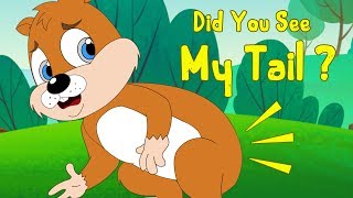 Did You Ever See My Squirrel Tail ? Song + Baby Shark Doo Do Doo Songs compilation - Fun For Kids TV