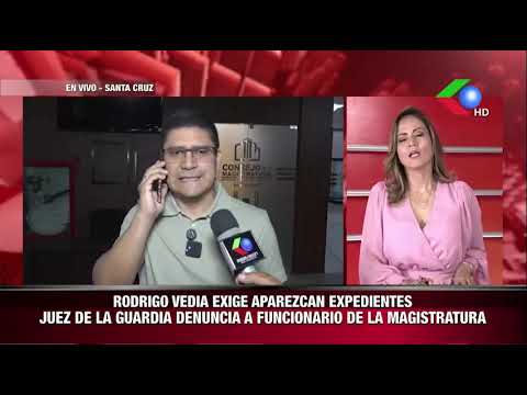 RODRIGO VEDIA FUE SUSPENDIDO JUEZ DE LA GUARDIA DENUNCIA A FUNCIONARIO DE LA MAGISTRATURA .