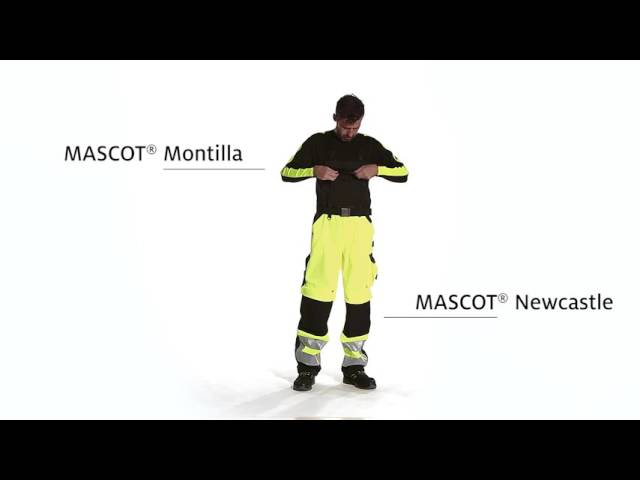mascot Bib pants hi-vis mascot 15569-860-1418 size 76c52