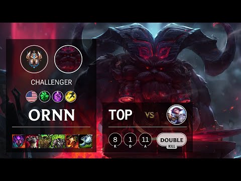 Ornn Top vs Fiora - NA Challenger Patch 10.19