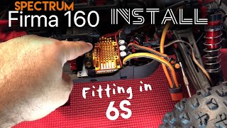 Fitting the Spektrum firma 160 ESC into your 6s Arrma - Kraton